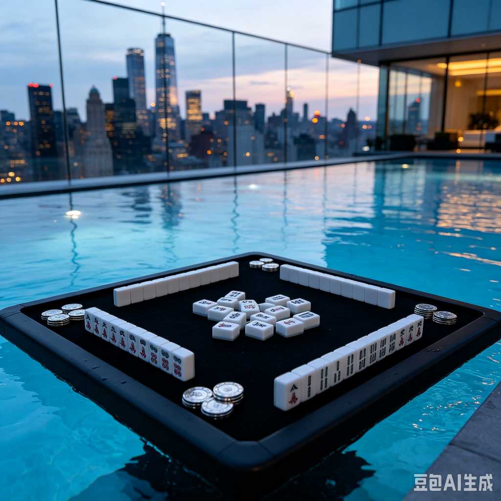 classic oriental board game mahjong