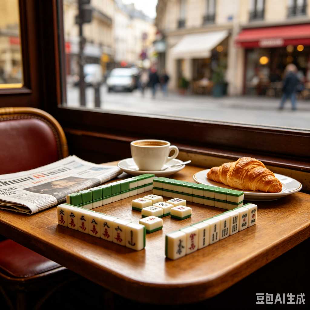 mini mahjong tiles keychain